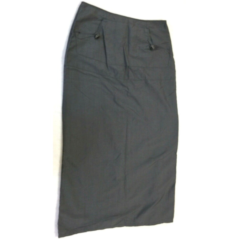 PALMETTO WOMENS NYLON UNLINED SKIRT SIZE L